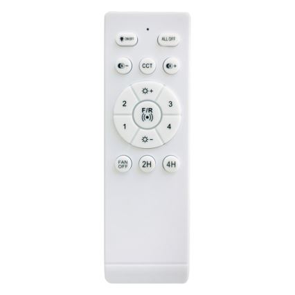 Globo - LED stropu ventilators ar regulējamu apgaismojumu LED/10W/230V 3000-6500K daudzkrāsains + tālvadības pults