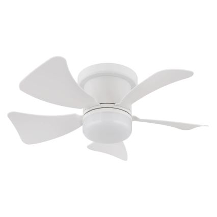 Globo - LED Aptumšojams griestu ventilators LED/10W/230V 3000-6500K balta + tālvadības pults