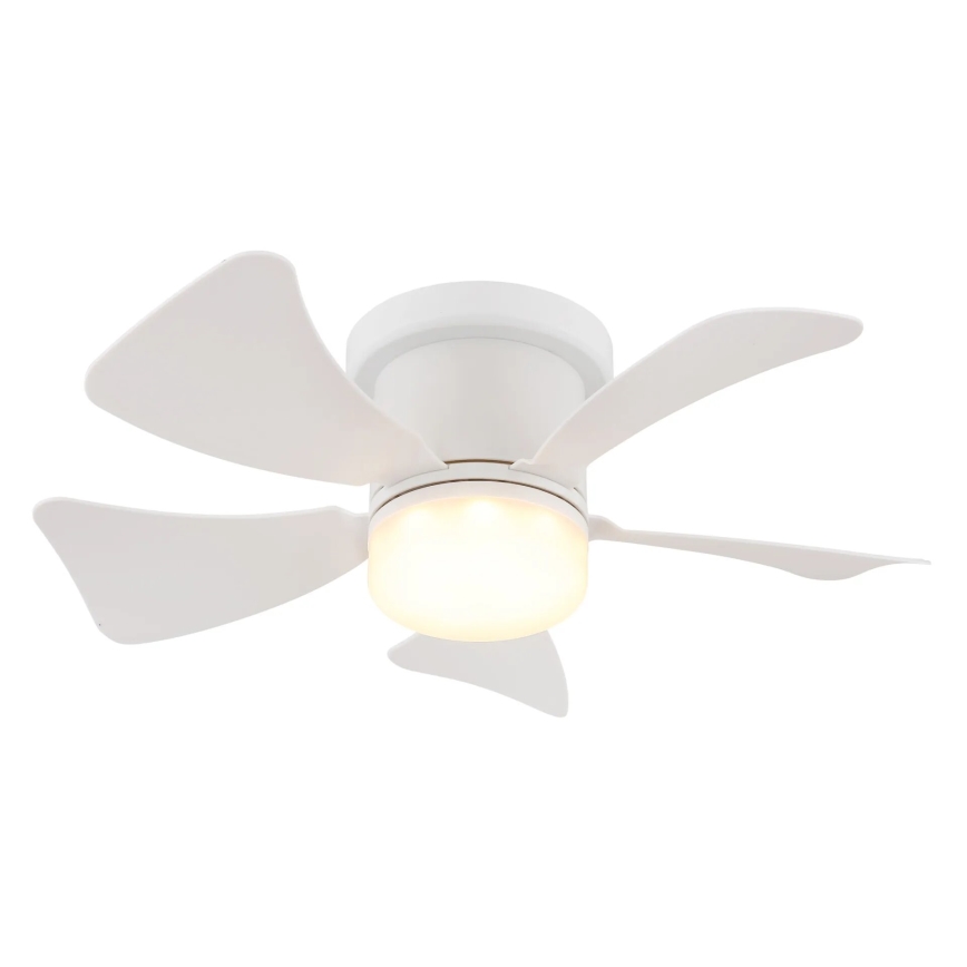 Globo - LED Aptumšojams griestu ventilators LED/10W/230V 3000-6500K balta + tālvadības pults