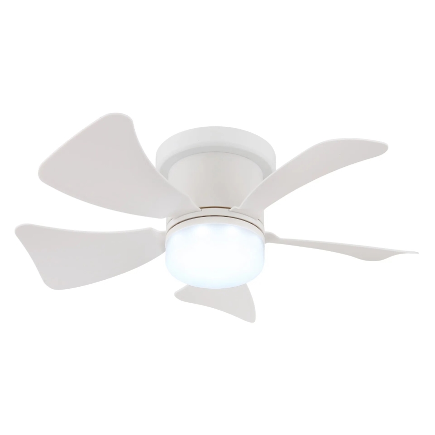 Globo - LED Aptumšojams griestu ventilators LED/10W/230V 3000-6500K balta + tālvadības pults
