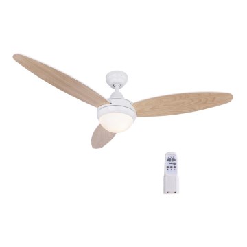 Globo 03612 - Griestu ventilators CORDULA 2xE14/40W/230V + Tālvadības pults