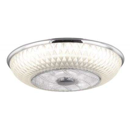 Globo - LED Aptumšojama griestu lampa ar ventilatoru LED/36W/230V 3000-6000K + tālvadības pults