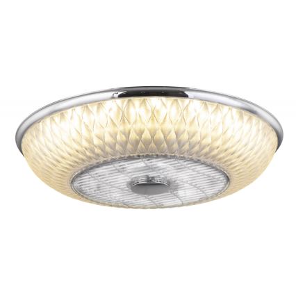Globo - LED Aptumšojama griestu lampa ar ventilatoru LED/36W/230V 3000-6000K + tālvadības pults