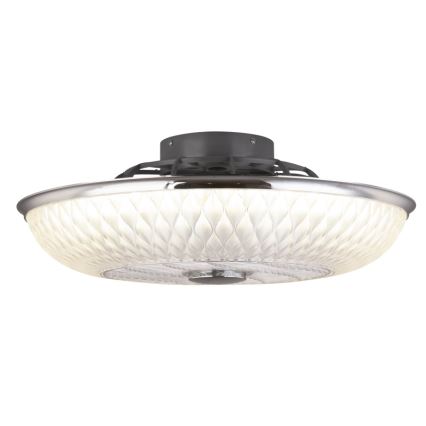 Globo - LED Aptumšojama griestu lampa ar ventilatoru LED/36W/230V 3000-6000K + tālvadības pults