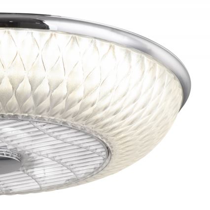 Globo - LED Aptumšojama griestu lampa ar ventilatoru LED/36W/230V 3000-6000K + tālvadības pults