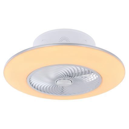 Globo - LED  Aptumšojama griestu lampa ar ventilatoru  LED/40W/230V + tālvadības pults