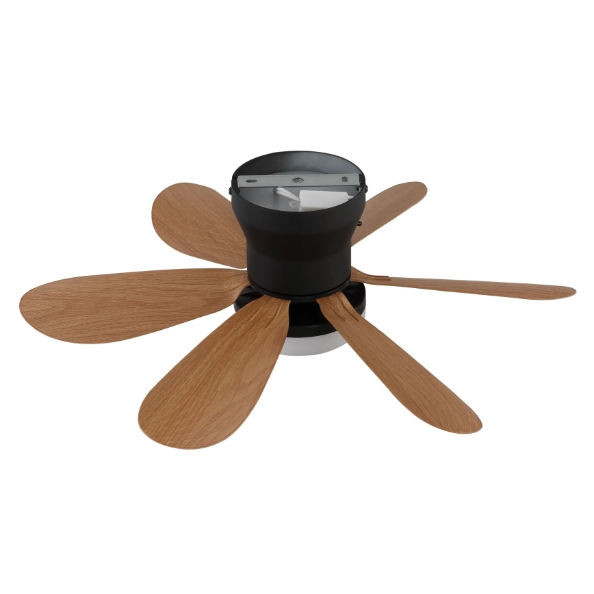 Globo - LED regulējams griestu ventilators LED/5W/230V 2700-6500K brūns + tālvadības pults