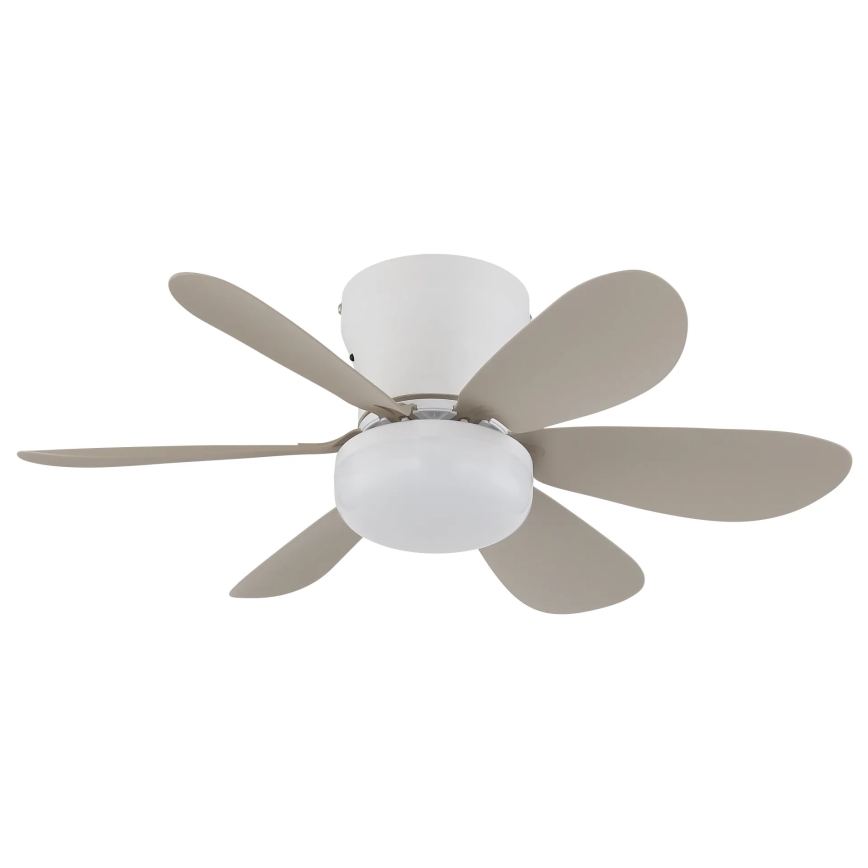 Globo - LED dimējams griestu ventilators LED/5W/230V 2700-6500K bēšs + tālvadība