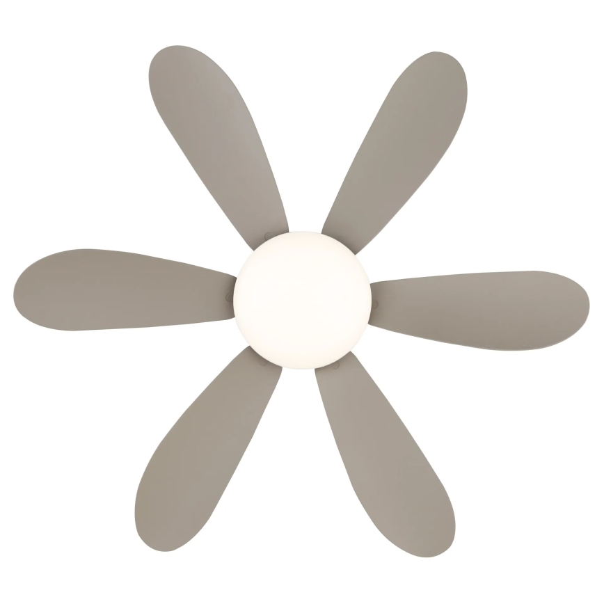 Globo - LED dimējams griestu ventilators LED/5W/230V 2700-6500K bēšs + tālvadība
