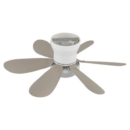 Globo - LED dimējams griestu ventilators LED/5W/230V 2700-6500K bēšs + tālvadība