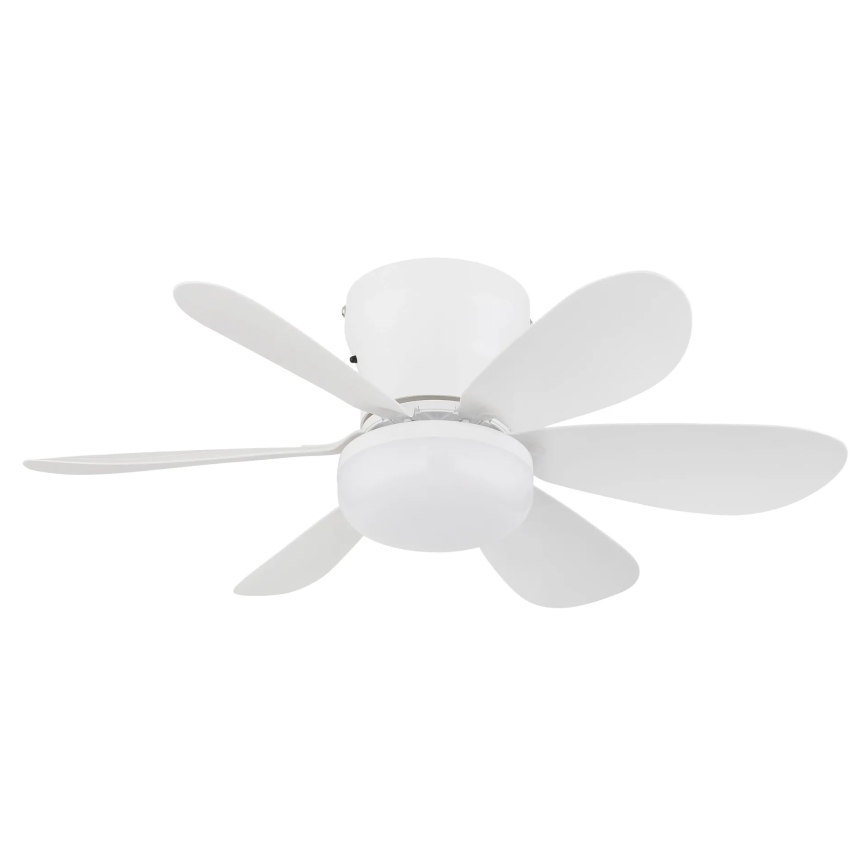 Globo - LED griestu ventilators ar regulējamu spilgtumu LED/5W/230V 2700-6500K balts + tālvadība