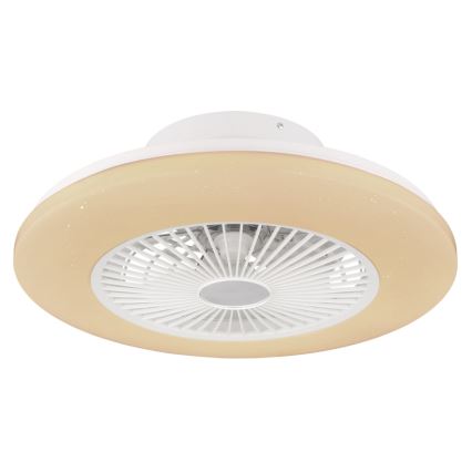 Globo - LED Aptumšojama griestu lampa ar ventilatoru LED/30W/230V 3000-6500K + tālvadības pults