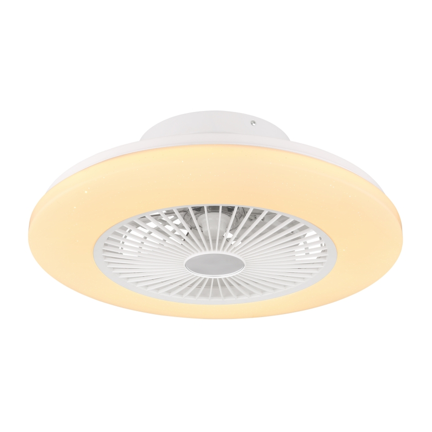 Globo - LED Aptumšojama griestu lampa ar ventilatoru LED/30W/230V 3000-6500K + tālvadības pults