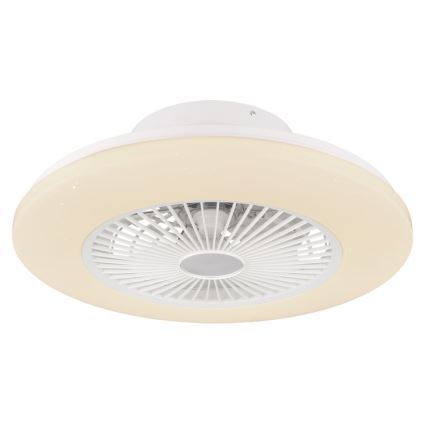 Globo - LED Aptumšojama griestu lampa ar ventilatoru LED/30W/230V 3000-6500K + tālvadības pults