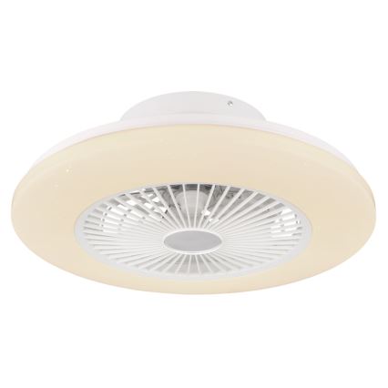 Globo - LED Aptumšojama griestu lampa ar ventilatoru LED/30W/230V 3000-6500K + tālvadības pults