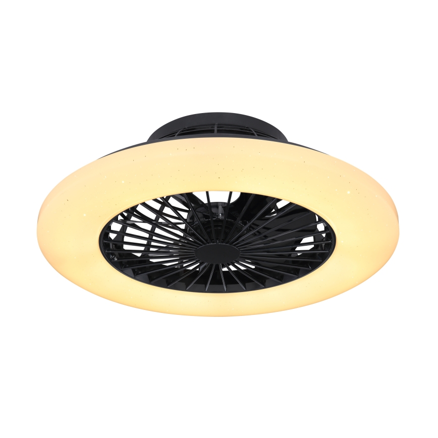 Globo - LED Aptumšojama griestu lampa ar ventilatoru LED/30W/230V 3000-6500K + tālvadības pults