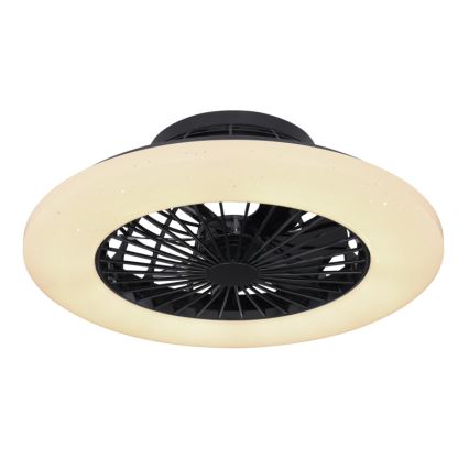 Globo - LED Aptumšojama griestu lampa ar ventilatoru LED/30W/230V 3000-6500K + tālvadības pults