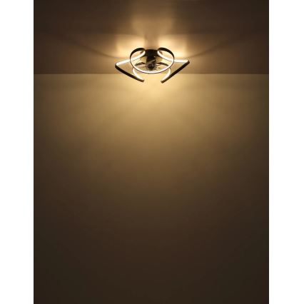 Globo - LED Aptumšojams griestu ventilators LED/40W/230V 3000-6000K + tālvadības pults