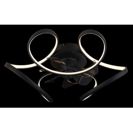 Globo - LED Aptumšojams griestu ventilators LED/40W/230V 3000-6000K + tālvadības pults