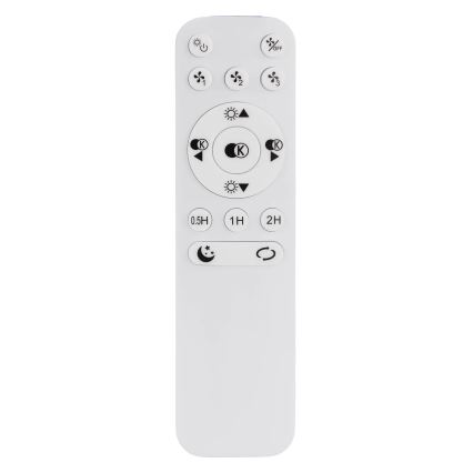 Globo - LED regulējams griestu ventilators LED/40W/230V 3000-6000K + tālvadība