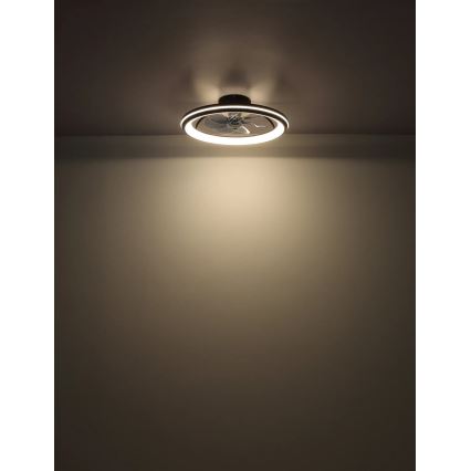 Globo - LED Aptumšojams griestu ventilators LED/40W/230V 3000-6500K + tālvadības pults