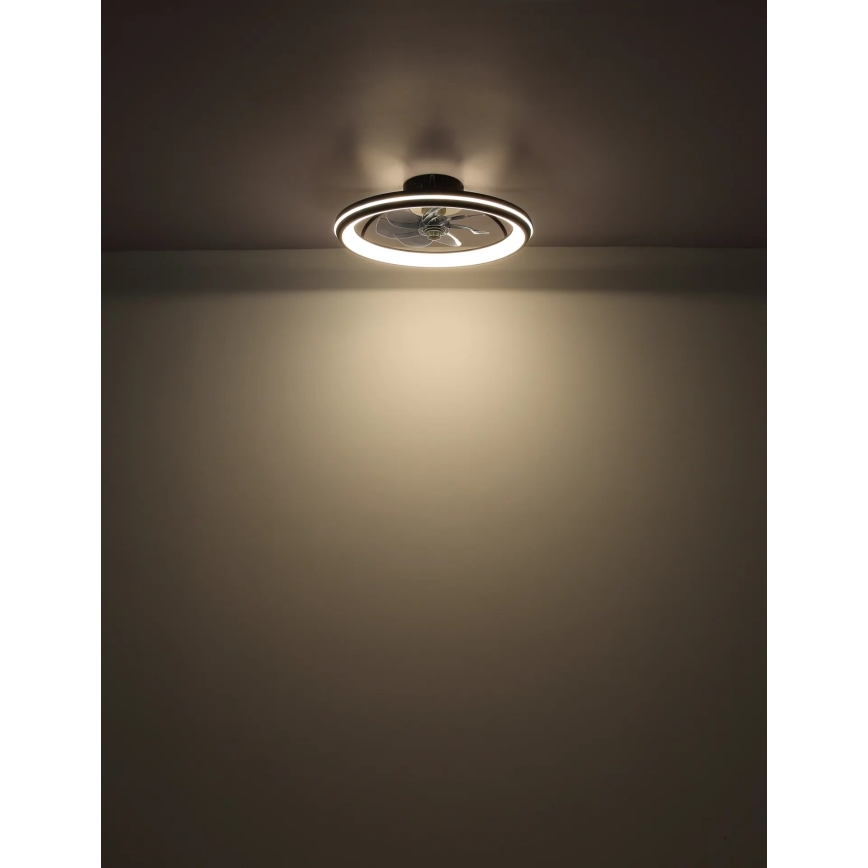 Globo - LED Aptumšojams griestu ventilators LED/40W/230V 3000-6500K + tālvadības pults