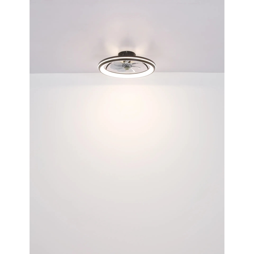 Globo - LED Aptumšojams griestu ventilators LED/40W/230V 3000-6500K + tālvadības pults