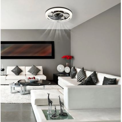 Globo - LED Aptumšojams griestu ventilators LED/30W/230V 2700-6000K + tālvadības pults