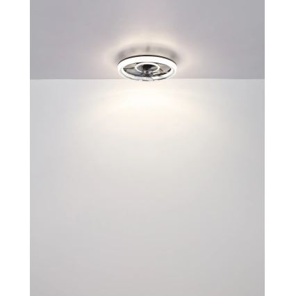 Globo - LED Aptumšojams griestu ventilators LED/30W/230V 2700-6000K + tālvadības pults