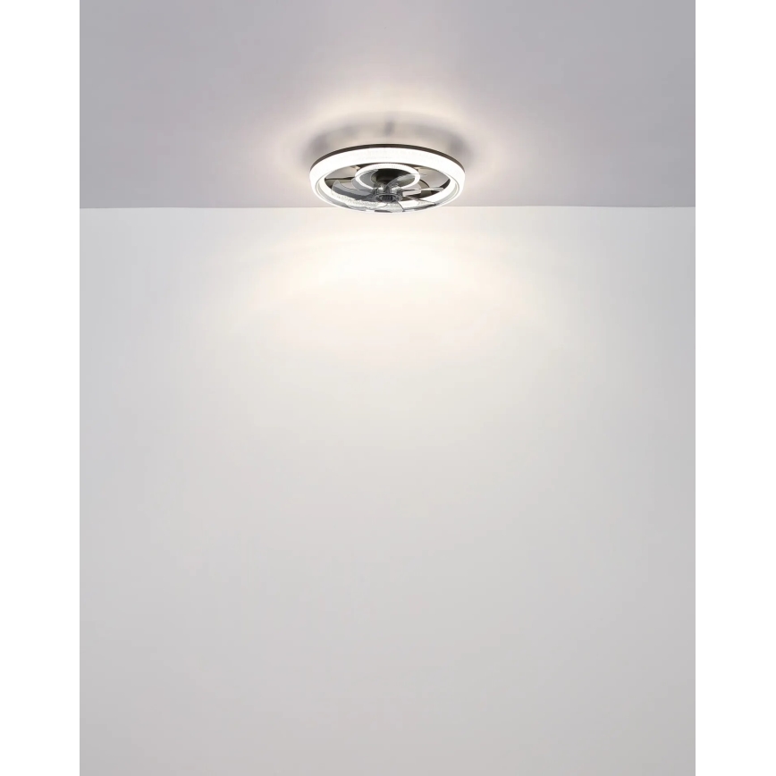 Globo - LED Aptumšojams griestu ventilators LED/30W/230V 2700-6000K + tālvadības pults