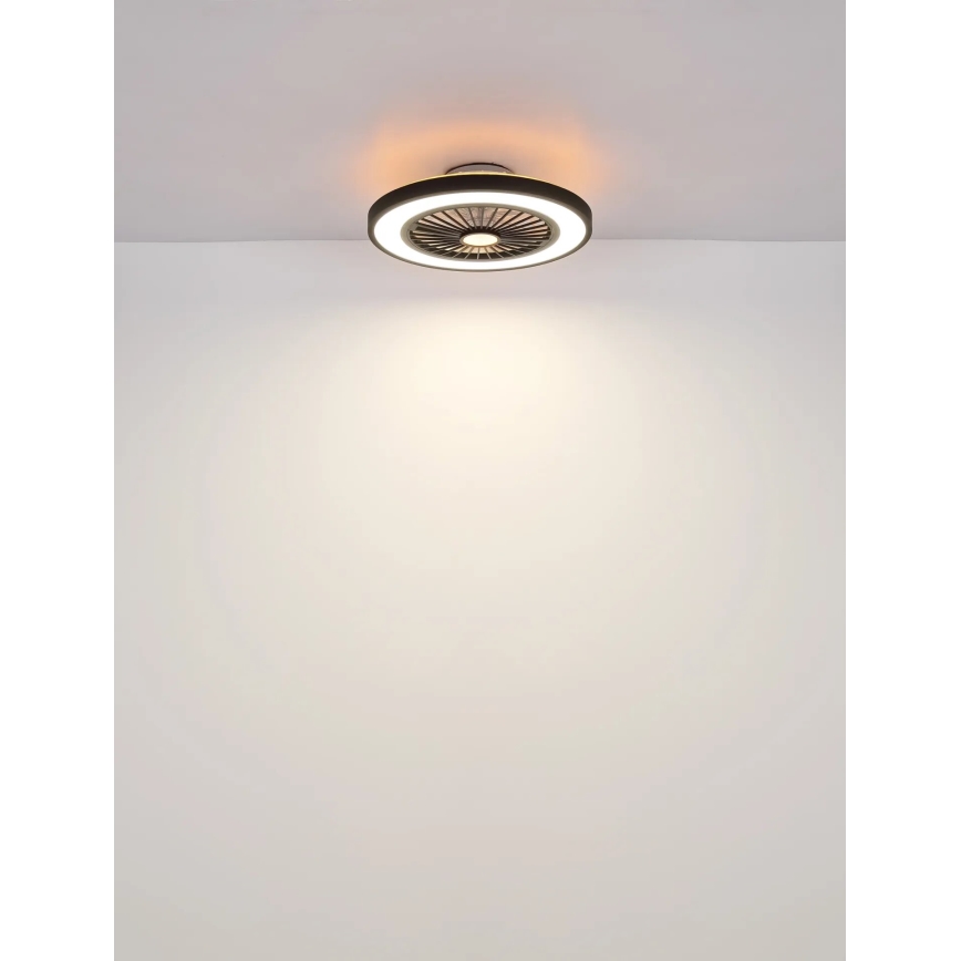 Globo - LED Aptumšojams griestu ventilators LED/45W/230V 3000-6500K + tālvadības pults
