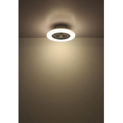 Globo - LED Aptumšojams griestu ventilators LED/40W/230V 3000-6500K + tālvadības pults