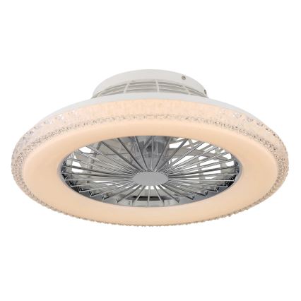 Globo - LED Aptumšojams griestu ventilators LED/40W/230V 3000-6500K + tālvadības pults