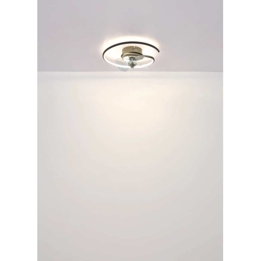 Globo - LED Aptumšojams griestu ventilators LED/30W/230V 2700-6500K + tālvadības pults