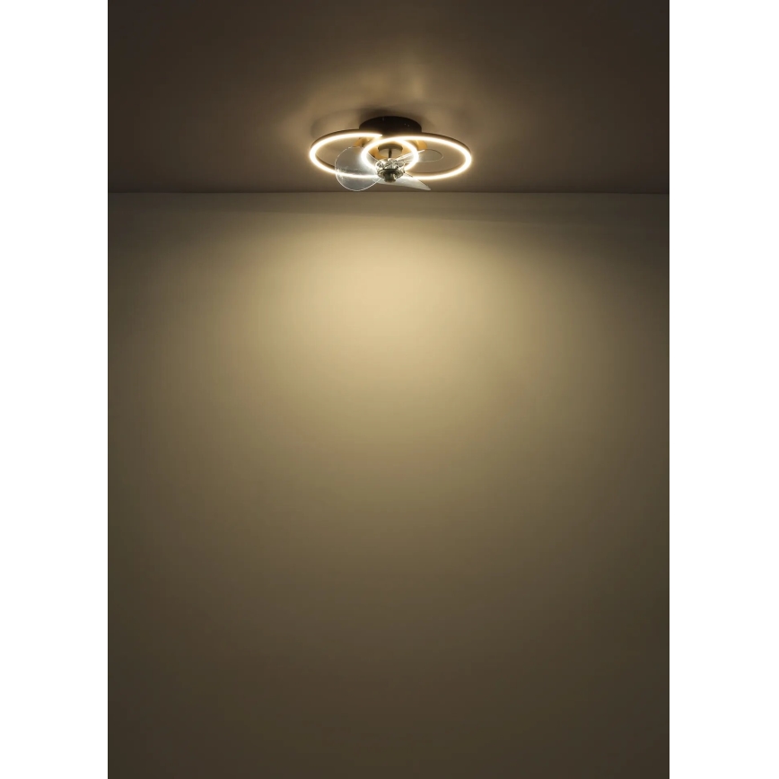 Globo - LED Aptumšojams griestu ventilators LED/24W/230V 2700-6500K + tālvadības pults