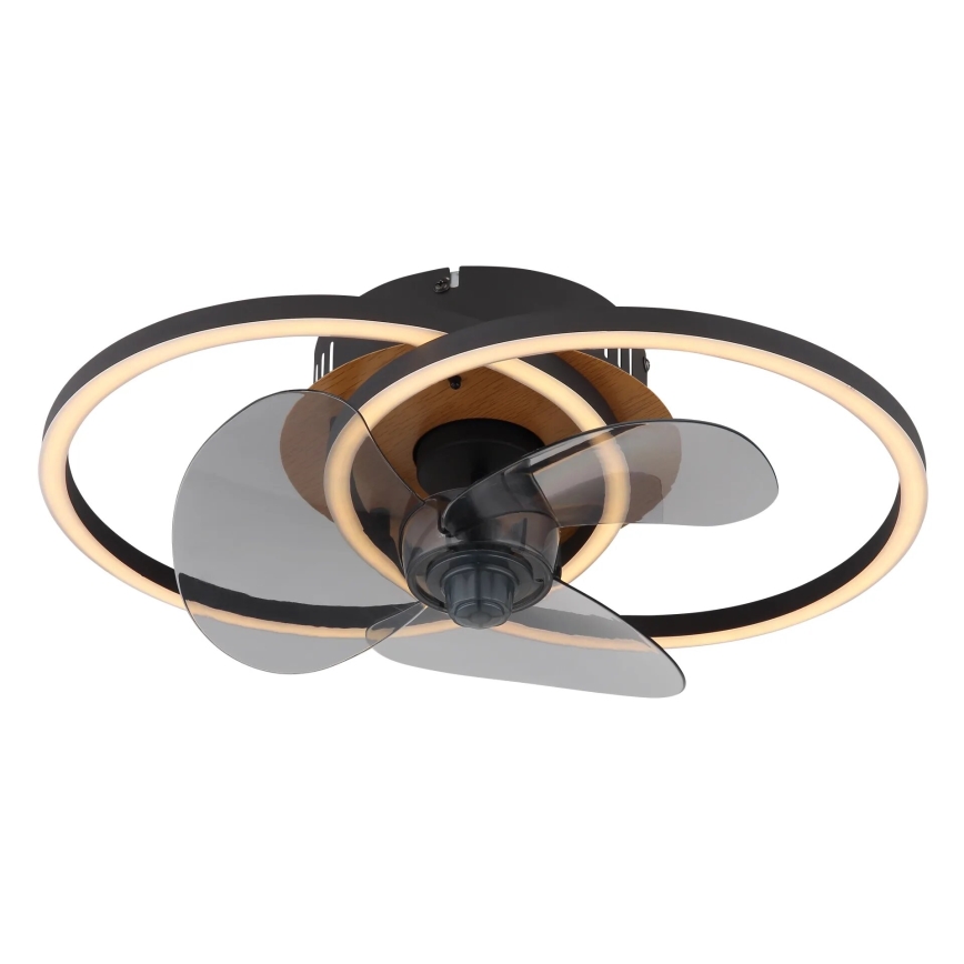 Globo - LED Aptumšojams griestu ventilators LED/24W/230V 2700-6500K + tālvadības pults