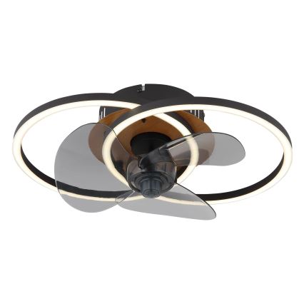 Globo - LED Aptumšojams griestu ventilators LED/24W/230V 2700-6500K + tālvadības pults