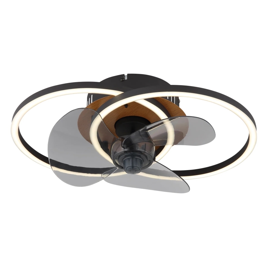 Globo - LED Aptumšojams griestu ventilators LED/24W/230V 2700-6500K + tālvadības pults
