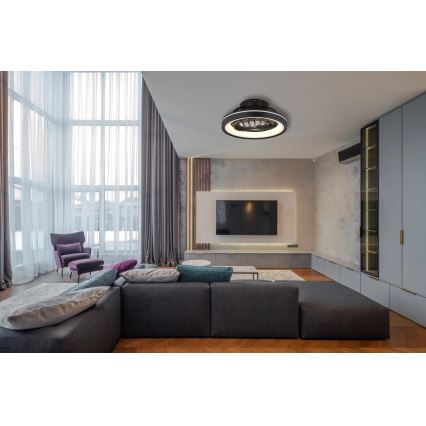 Globo - LED RGB Aptumšojama griestu ventilators LED/40W/230V 2700-6500K + tālvadības pults