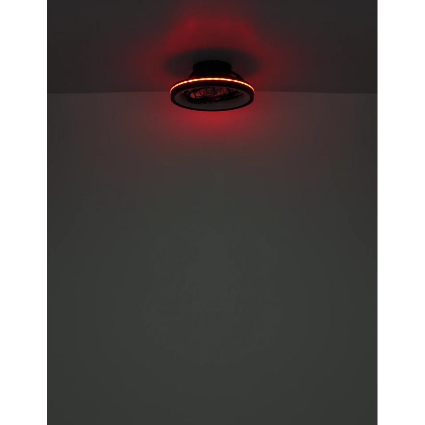 Globo - LED RGB Aptumšojama griestu ventilators LED/40W/230V 2700-6500K + tālvadības pults