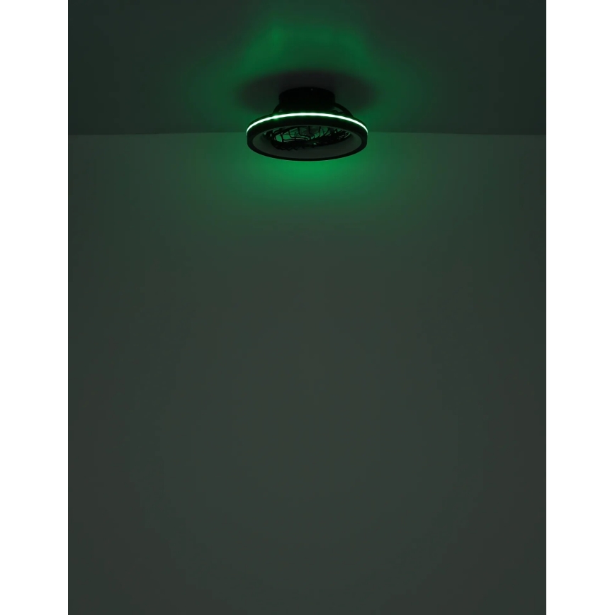 Globo - LED RGB Aptumšojama griestu ventilators LED/40W/230V 2700-6500K + tālvadības pults
