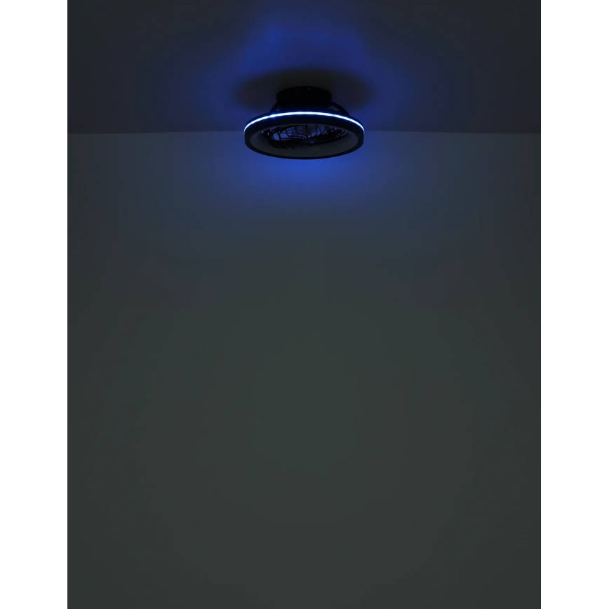 Globo - LED RGB Aptumšojama griestu ventilators LED/40W/230V 2700-6500K + tālvadības pults