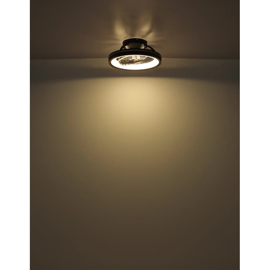 Globo - LED RGB Aptumšojama griestu ventilators LED/40W/230V 2700-6500K + tālvadības pults