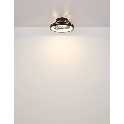 Globo - LED RGB Aptumšojama griestu ventilators LED/40W/230V 2700-6500K + tālvadības pults