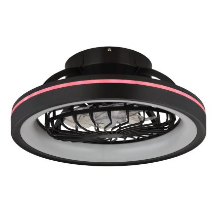 Globo - LED RGB Aptumšojama griestu ventilators LED/40W/230V 2700-6500K + tālvadības pults