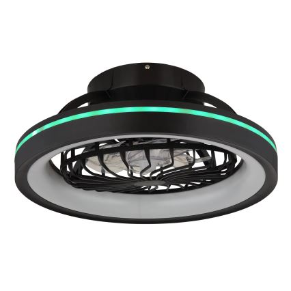 Globo - LED RGB Aptumšojama griestu ventilators LED/40W/230V 2700-6500K + tālvadības pults