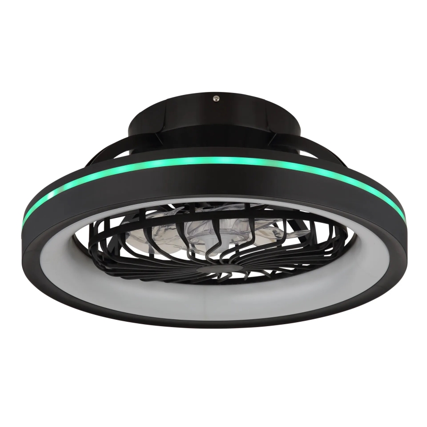 Globo - LED RGB Aptumšojama griestu ventilators LED/40W/230V 2700-6500K + tālvadības pults