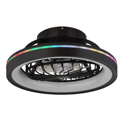 Globo - LED RGB Aptumšojama griestu ventilators LED/40W/230V 2700-6500K + tālvadības pults