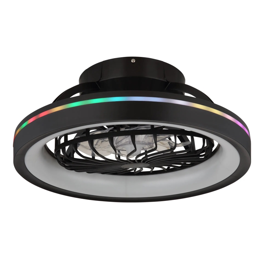 Globo - LED RGB Aptumšojama griestu ventilators LED/40W/230V 2700-6500K + tālvadības pults
