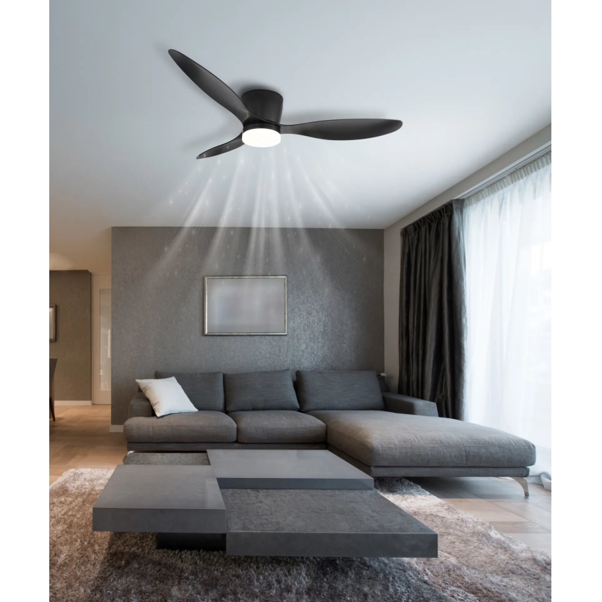Globo - LED regulējams griestu ventilators LED/20W/230V 3000-6500K + tālvadība